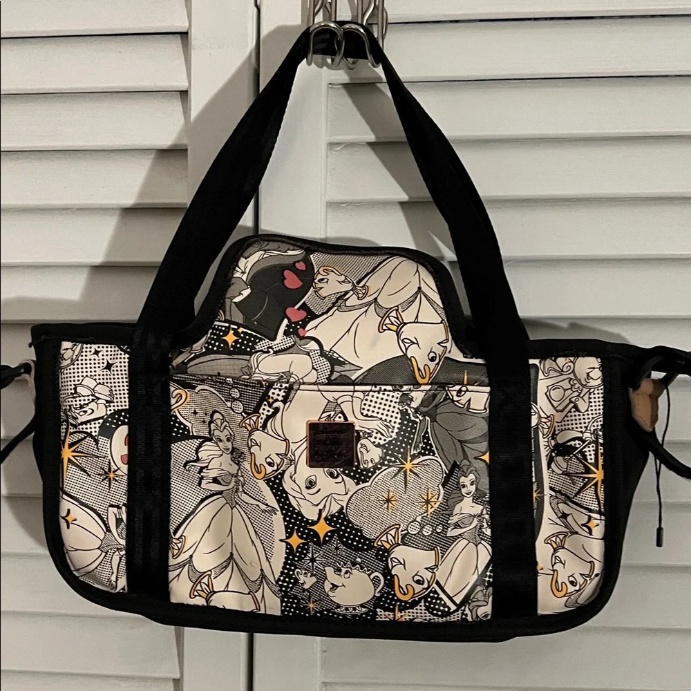 Petunia Pickle Bottom Disney Beauty and the Beast Wander Stroller Caddy - Picture 4 of 11